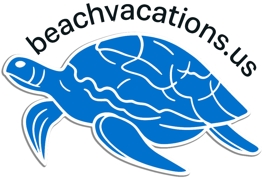 Beach vacation Logo New